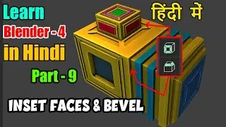 Learn Blender 4 .0 in Hindi - Blender Add and Extrude Mesh - [part-9]