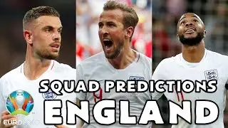 Euro 2020 England Squad Predictions