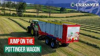 Short Chop GRASS with POTTINGERS 8400 JUMBO