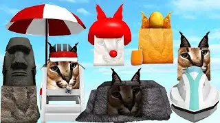 FIND the FLOPPA MORPHS *How to get ALL 6 NEW Floppa Morphs and Badges* PART 49! Roblox