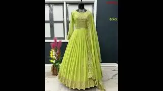 latest Anarkali dress for wedding #shorts