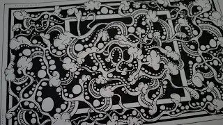 Doodle Therapy ●Draw with me● 100% Stress Relief.