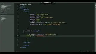 Create A Custom Preloading Screen | Adding A Loading Page | Website Loader in Html and CSS |