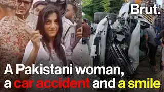 A Pakistani woman, a car accident and a smile