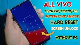 How to unlock Vivo Mobile pattern lock | How to remove pattern lock pin lock Screen lock All Vivo |