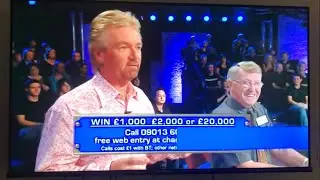 An error on Deal or No Deal UK with the competition hotline cover up