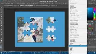 Make puzzle in Photoshop