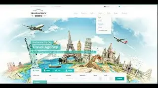 Travel Agency Website | Responsive Travel Agency Website Using Bootstrap