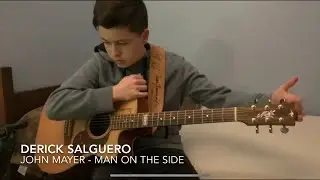 John Mayer - Man on the Side  (Cover by Derick Salguero)