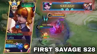 BUILD LYLIA SAVAGE SEASON 28 | LYLIA BUILD TERSAKIT 2023 - Lylia Gameplay