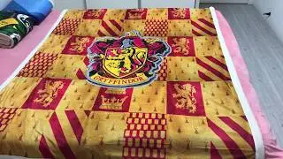 Harry Potter Throw Blanket-Gryffindor Blanket, Soft and Warm, Perfect Gift for Any Harry Potter Fans