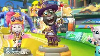 Talking Tom Karting New outfit unlocked Gameplay Android ios