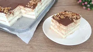 Najlepszy SERNIK / STEFANKA bez pieczenia 👌 The best CHEESECAKE without baking 👌 quick and delicious
