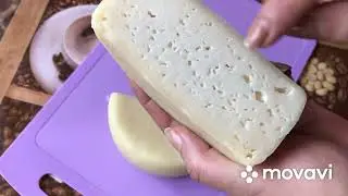 Making cheese from goat milk. A week after lambing, an experiment.