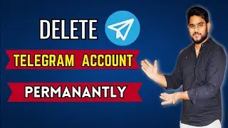 How to delete telegram account telugu || Delete telegram account permanently instantly || #telegram