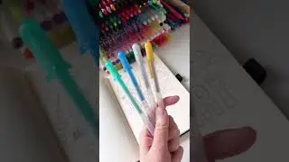 Bullet Journal Cover Page asmr #shorts