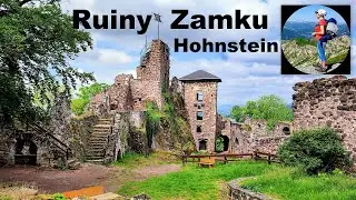 🥾🥾Góry Harz - Ruiny Zamku Hohnstein