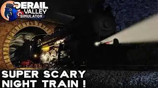 2-10-0 ES&DB? Long Passenger Train in the dark... how hard could it be? | Derail Valley Ep. 44