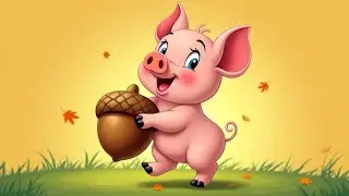 Детская песенка Забавный Поросенок | Детские песенки | Песенка про Поросенка | Песенки для детей