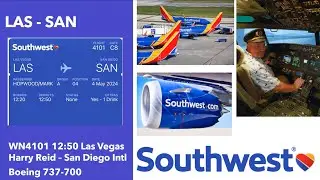 How to fly Southwest Airlines - A flight review LAS to SAN & update on 2025 plans at SWA