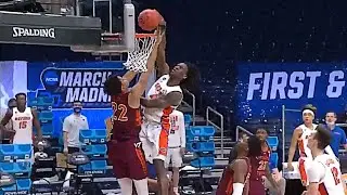 Anthony Duruji POSTER DUNK vs Virginia Tech | March Madness 2021