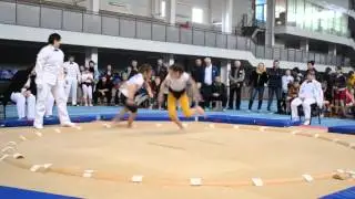 Женя Шевченко чемпионка УКРАИНЫ по Сумо.Финал