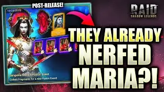 WTF? They Nerfed Her AFTER the Fusion Started! + Best Calendar Tool for Maria. 