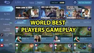 CHoOx TV, DEXIE, Jess No Limit & Verified Streamers, World Best Players GamePlay Live