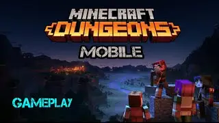 Minecraft dungeons mobile gameplay + download link
