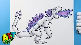 How to Draw Minecraft Shimo
