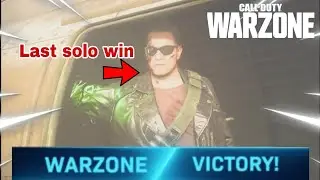 MY FIRST AND LAST WIN ON WARZONE 1