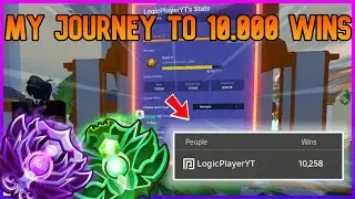 My Journey To 10,000 Wins Montage | Roblox Bedwars