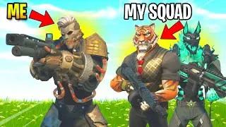 The Mythic Shotgun BOSS Squad In Fortnite
