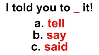 Mixed English Grammar Quiz: CAN YOU SCORE 10/10?