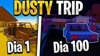 PASSEI 100 DIAS no DUSTY TRIP no ROBLOX!