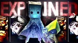 The DARK Story Of Little Nightmares | 1 & 2 + DLC | Explained
