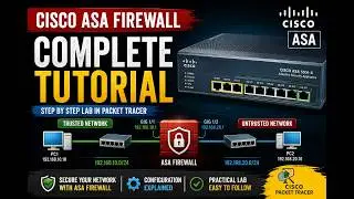 How a Firewall Works: Cisco ASA Lab (CCNA Basics)