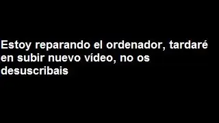 He tenido un problema...