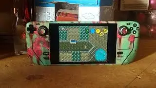 It's 'The Legend Of Zelda: Ocarina Of Time 2D' On a Steam Deck With a Trendy Rusty Skin!