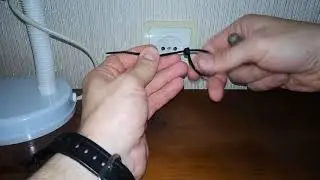 Как заново открыть пластиковый хомут, стяжку