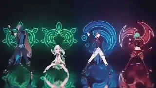 Genshin Impact Dance - Archon Dance - Night Friday Dance - Genshin Memes #genshinimpact #memes
