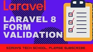 Laravel 8 Form Validation