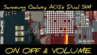 Samsung Galaxy A02s Dual SIM on off & volume problem