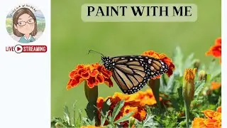 Art Livestream | M is for Marigold