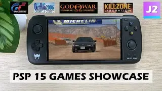 Odin Base Handheld - Over 2 hours and 15 PSP Games Extended Gameplay!