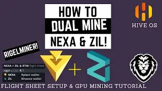 How To Dual Mine NEXA + ZIL On Hive OS - Flight Sheet Setup