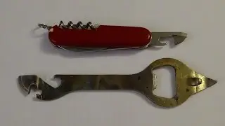 Открывание консервов ножом и качество стали