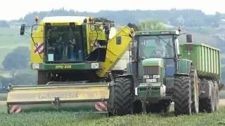 Ploeger Epd 538 at pea harvest 2012