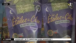 Kosalafé ! Amandine lé herbaliste li mélanz plizyèr plant po fé zinfuzyon !