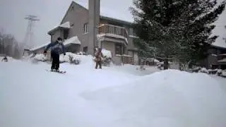 Luke At Jay Peak. Slow-mo version.